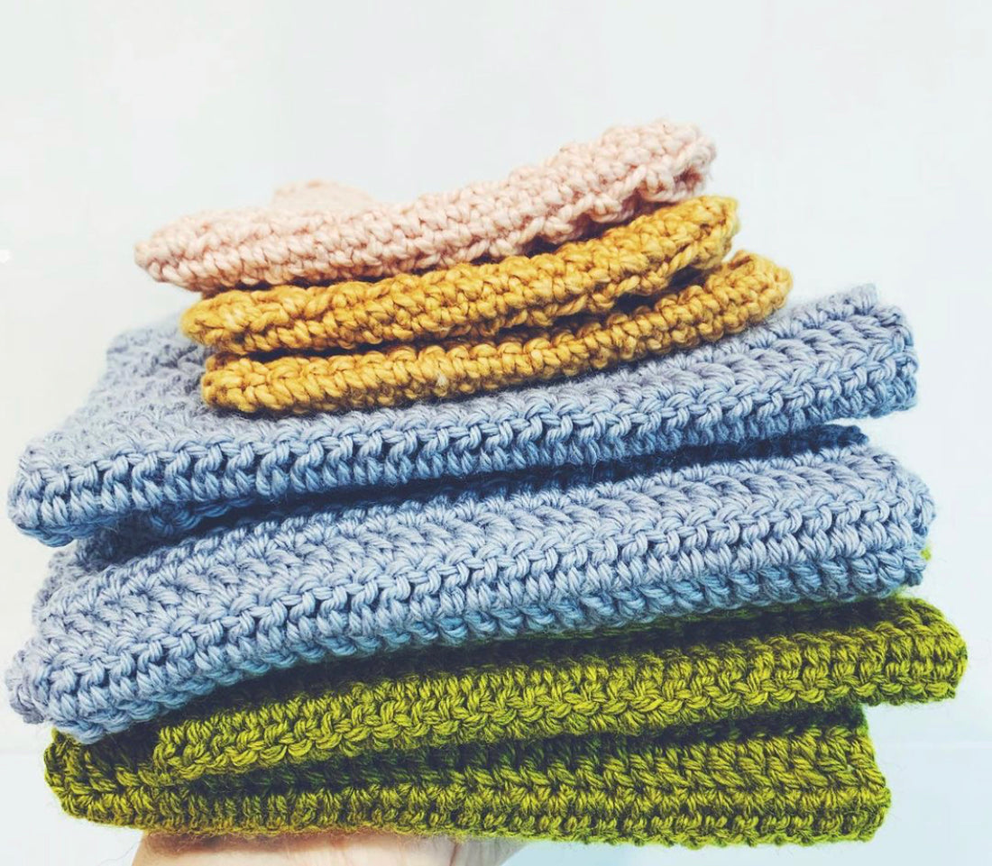 Mindfulness Crochet - Free beginners crochet facial pad pattern