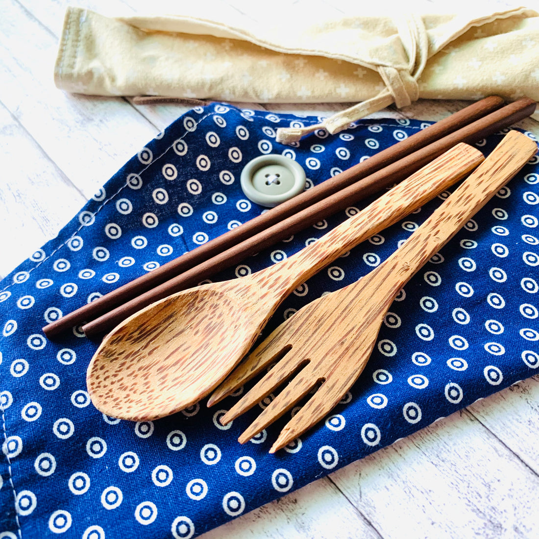 Sew your own zerowaste essentials : Cutlery 🍴  Wrap